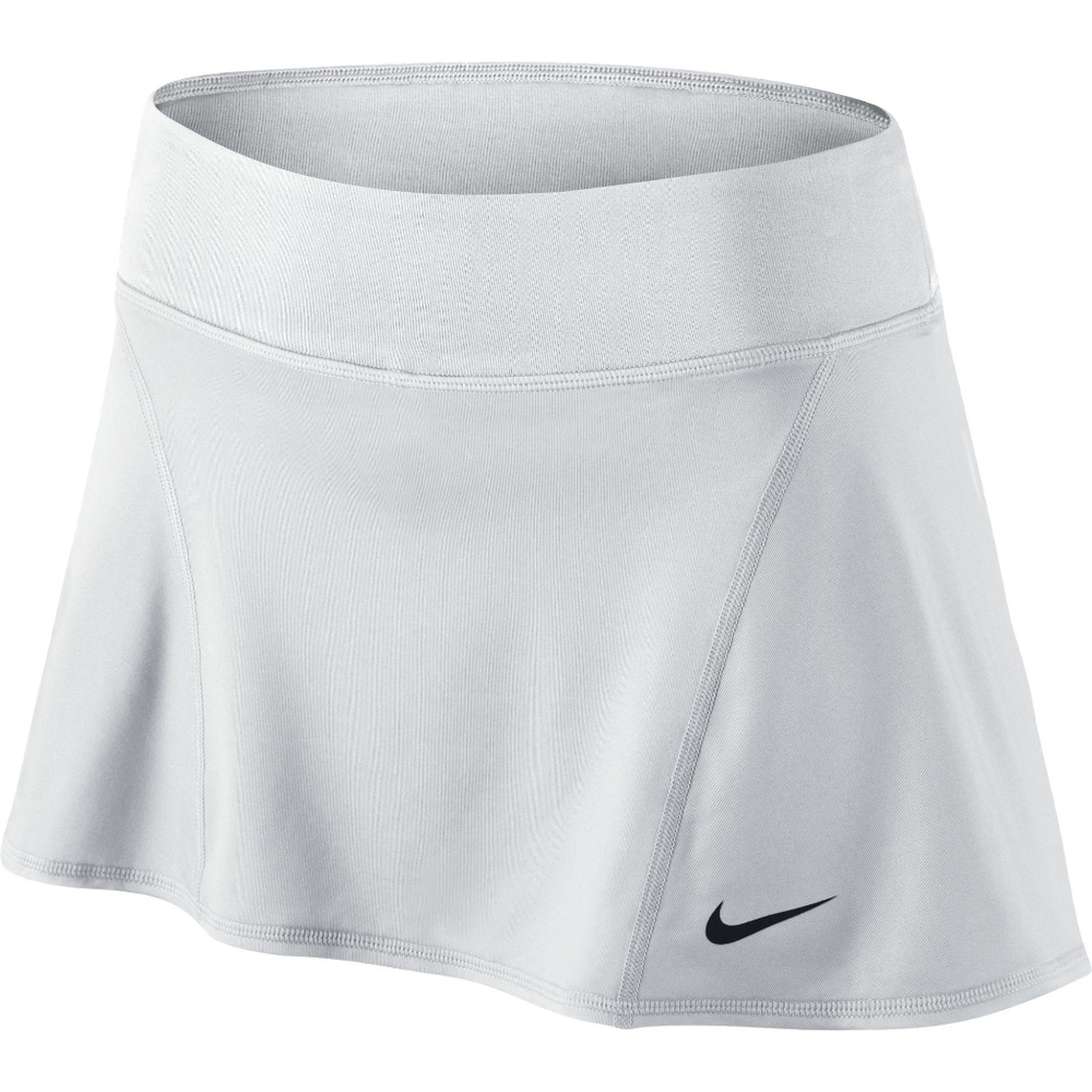 Nike Dri-Fit Flounce White Tennis Skort